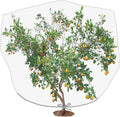 8.2 x 6.5 Feet Large Fruit Tree Netting, Insect Bird Barrier Tree Net with Drawstring, Garden Bird Netting Plant Cover for Protect Plant Fruit Flower from Insect Bird