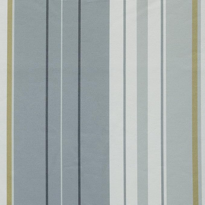 AAAAAcessories Outdoor Seat Cushions for Chairs, Waterproof, Fade-Resistant, 19" x 19" x 3", Patio Furniture Replacement Cushions, Set of 2, Ash Blue Harbor Stripe