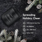 Scented Candles Set | Candle Gifts for Men - Masculine Candle, Soy Candles for Home Scented - 4 Pack Aromatherapy Gift for Dad Fathers Day- Scent of Teakwood & Mahogany/Whiskey Tobacco/Rum & Oak/Cedar