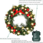 MASHANG Christmas Lights Battery String Lights 33FT 100 Micro LEDs Starry Lights Fairy Lights Firefly Lights with Dark Green Copper Wire for Christmas Tree, Wreath, DIY, Wedding, Holiday(Warm White)