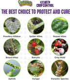 Trifecta Crop Control Insecticidal Soap for Plants | All Natural Fungicide for Plants | Spider Mite Killer Indoor Plants, Food Safe Commercial Grade Pesticide, Herbicide, Spider Mites Spray for Plants