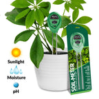 Soil Moisture Meter, Accurate Soil Moisture/PH/Light Meter Plant Soil Test Kit Indoor Outdoor Use, No Battery Needed Easy to Read Hygrometer Moisture Sensor Water Meter for Plants Lawn Farm Garden