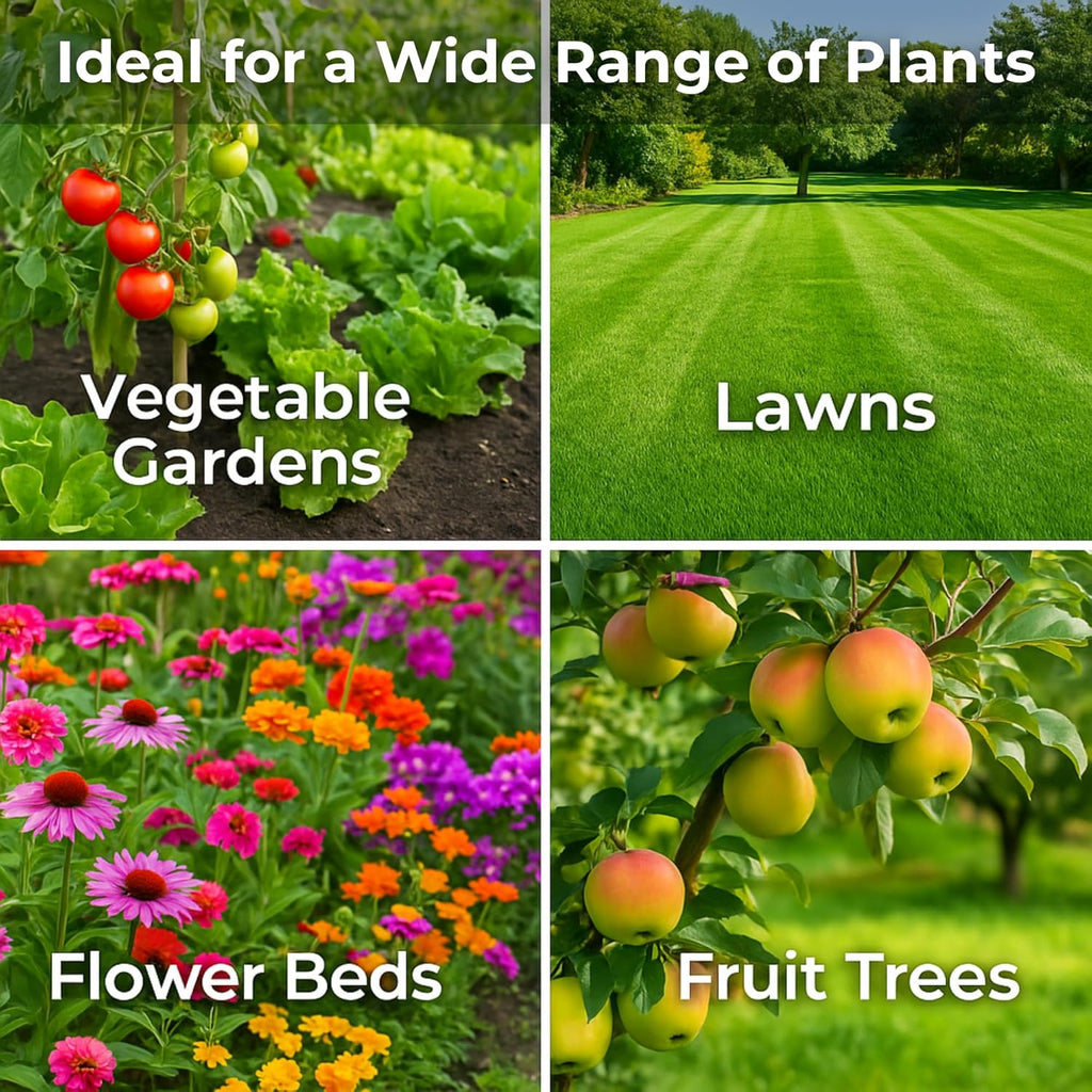 Gypsum for Soil - Calcium for Plants - Gypsum Fertilizer for Gardening, Lawn & Vegetables - Calcium for Garden (5 qts. - 10 lbs.)