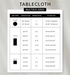 Pastoral Square Tablecloth - 52 x 52 Inch - Linen Fabric Table Cloth - Washable Table Cover with Dust-Proof Wrinkle Resistant for Restaurant, Picnic, Indoor and Outdoor Dining, Floral (Light Blue)