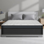 Twin Mattress, 10 Inch Twin Size Mattress in a Box, Hybrid Gel Memory Foam Individual Pocket Springs Matress, Breathable and Fiberglass, Medium Firm Feel, Strong Edge Support, Compact Box Delivery