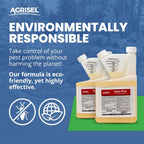 Zone Plus Insect & Pest Control, Broad Spectrum, for Indoor & Outdoor, Effective Against 100 Pests, Eco-Friendly, 3-Pack of Disposable is Included with Purchase, 32 Ounce