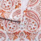 Maison d' Hermine Table Runner 100% Cotton Single Layer Table Runners 60 inches Long for Thanksgiving Christmas Decorations Home Kitchen Dining Party Wedding (Orient, 14.5" x 60")