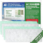 AC Filter - Air Conditioner Replacement Filters - RV Air Cleaner - Camper Accessories for Travel Trailers - Easy to Install Vent Filter - 9.875 x 3.5 x 0.75 in (8 Filters for AC 155G)
