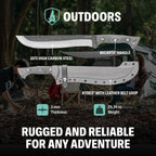 Condor Tool & Knife Outdoor Machete with Micarta Handle