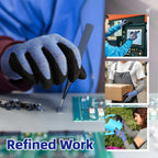 Schwer A4 AIR-SKIN Cut Resistant Work Gloves, Ultra Lightweight, AR3900, L
