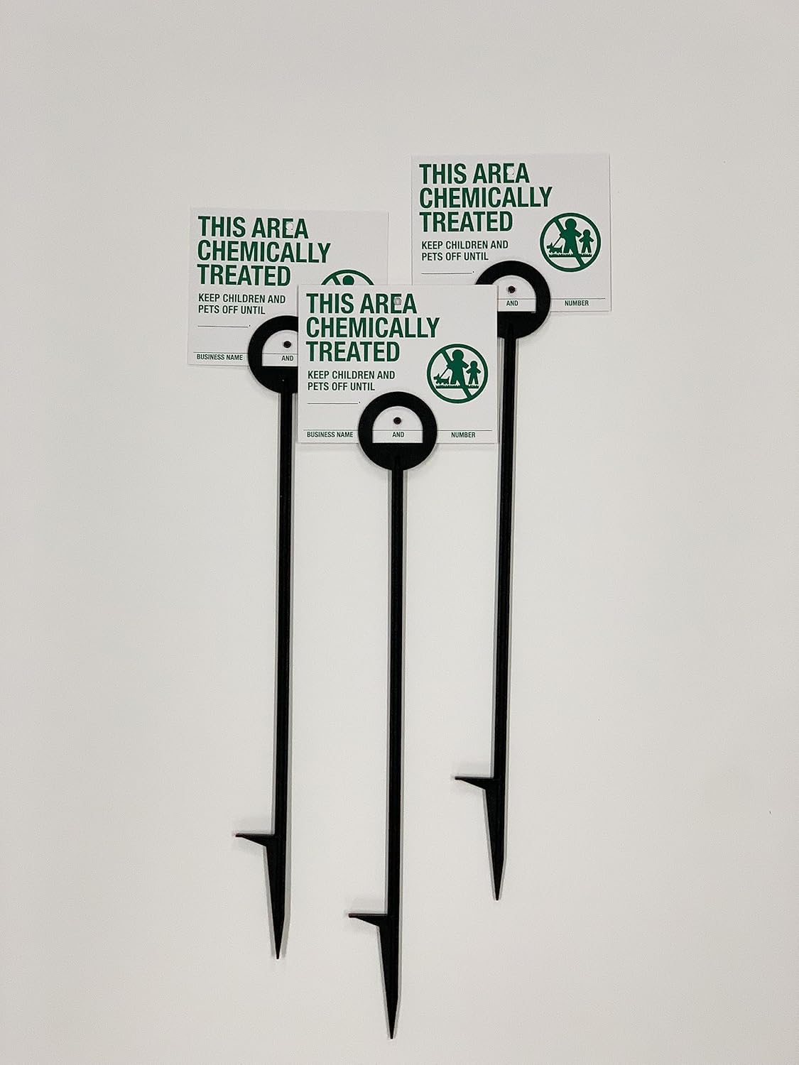 Lawn Treatment Application Stakes & MINNESOTA Signs (Premium Style Stakes / 500 pc. Pack)
