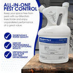 Bifenthrin-Plus-C Insecticide (1 Gal) - Roach Killer Indoor Infestation, Termite Treatment, Ant Control & Wasp Spray - Home Defense Pest Control, Residential, Commercial, and Industrial Use