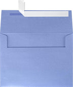 LUXPaper A7 Invitation Envelopes | Peel & Press | 5 1/4" x 7 1/4" | Vista Metallic | 80lb. Text | 1,000 Qty