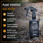 Dr. Killigan's Six Feet Under Plant Powered Insect Killer Spray | Indoor Natural Pest Control | Fleas, Pantry & Clothing Moths, Ants, & Cockroaches | Family Friendly, Pet Safe (24 oz)
