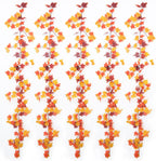 mizii 5 Packs 360" Artificial Vines Fall Ivy Garland Fake Vine Realistic Silk Leaves Faux Hanging Plants Greenery Decoration for Outdoors Wedding Party Indoor Mantle Bedroom Fall Decor (Fall Ivy)