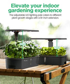 LETPOT LPH-Air 10-Pod Hydroponics Growing System Indoor Garden Kit