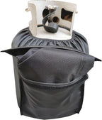 ATYARD Heavy Duty Propane Tank Cover Fits Standard 20 lb Tank Cylinder, UV and Weather Resistant , with Storage Pocket Black