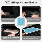 CF10133 Cabin Air Filter With Activated Carbon For Corolla 2002 2003 2004 2005 2006 2007 2008,Matrix 2003 2004 2005 2006 2007 2008