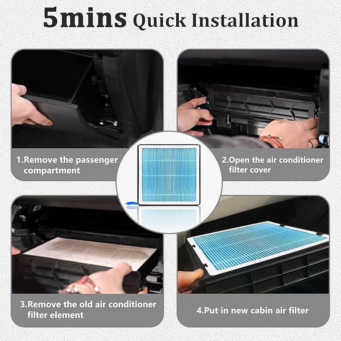CF10133 Cabin Air Filter With Activated Carbon For Corolla 2002 2003 2004 2005 2006 2007 2008,Matrix 2003 2004 2005 2006 2007 2008