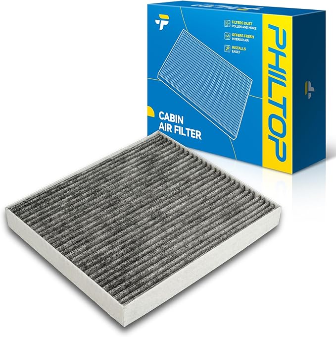 PHILTOP Cabin Air Filter, CF12214 Replacement for Toyota C-HR 2018 2019 2020 2021 2022, Cabin Filter with Activated Carbon Replace CAF2191 CAF15007