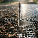 2 Pack Grill Brush for Outdoor Grill, 3 in 1 Grill Cleaning Brush and Scraper BBQ Brush Safe BBQ Cleaning Tools