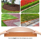 Corten Steel Landscape Edging Steel Landscaping Edging Metal Garden Edging Lawn Edge Border Rust Patina 40 Inch Strips 6 Inch Depth Hammer-in for Outdoor Yard Lawn Flower Plant 6 pcs
