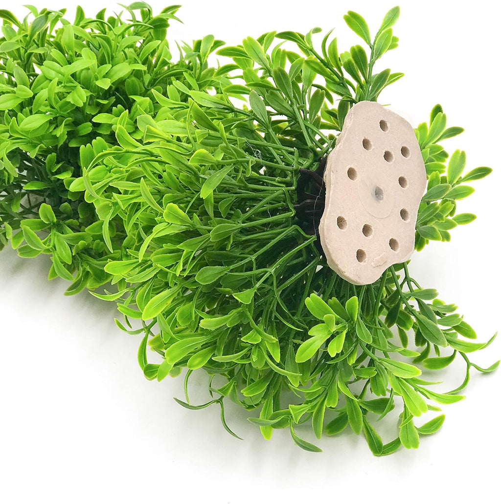 BEGONDIS Aquarium Decorations Fish Tank Artificial Green Water Plants Made of Soft Plastic, Safe for All Fish & Pets (Style-3)