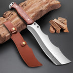Outdoor Short Machete with Sheath for Cutting Trees, for Yard Work and for urvival Machete Ideal for Gardening,Camping, Fishing, Hunting, Bushcraft
