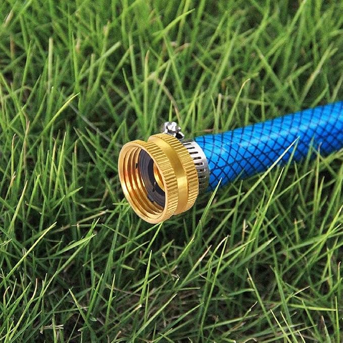 YOUHO 1PCS 3/4GHT(F) to 1/4 Barb Garden Hose Adapter Garden Hose to Pipe Fittings Connect, Garden Pipe Joint Extension Repair Fitting