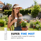 3 Pack Continuous Spray Bottle for Hair, 6.8 OZ Ultra Fine Mister Sprayer