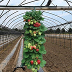 2024 Hanging Strawberry and Tomato Planter Bags - Upside-Down Patio Garden Grow Bags With Handle for Outdoor Flower Planting (5)