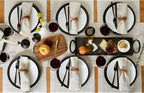 Solino Home Linen Light Natural Table Runner 36 Inches - Classic Hemstitch, 100% Pure Linen Coffee Table Runner 14 x 36 Inch Ideal for Dresser Tables - Fall, Autumn, Halloween, Thanksgiving, Christmas