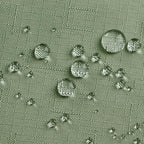 Outdoor Tablecloth Wrinkle-Free Stain Resistant Waterproof Polyester Fabric Table Cover with Zipper Umbrella Hole for Picnic/Party/Dinner/Patio Garden(60×84inch,Zippered,Sage Green)