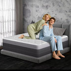 inight Twin Mattress 10 Inch, Individual Wrapped Pocket Springs Zoned Hybrid Mattress with Gel Memory Foam, Ergonomic Pressure Relief, Enhanced Edge Support, Breathable Comfort Night, 365-Night Trial