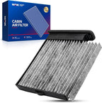 KAX Premiun Cabin Air Filter CF10545 Replacement for Versa 2007, 2008, 2009, 2010, 2011, 2012, Strong Adsorption w/Upgraded Activated Carbon
