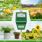 Dr.meter Soil Moisture Meter for Plants, Plant Water Gauge Test Kit