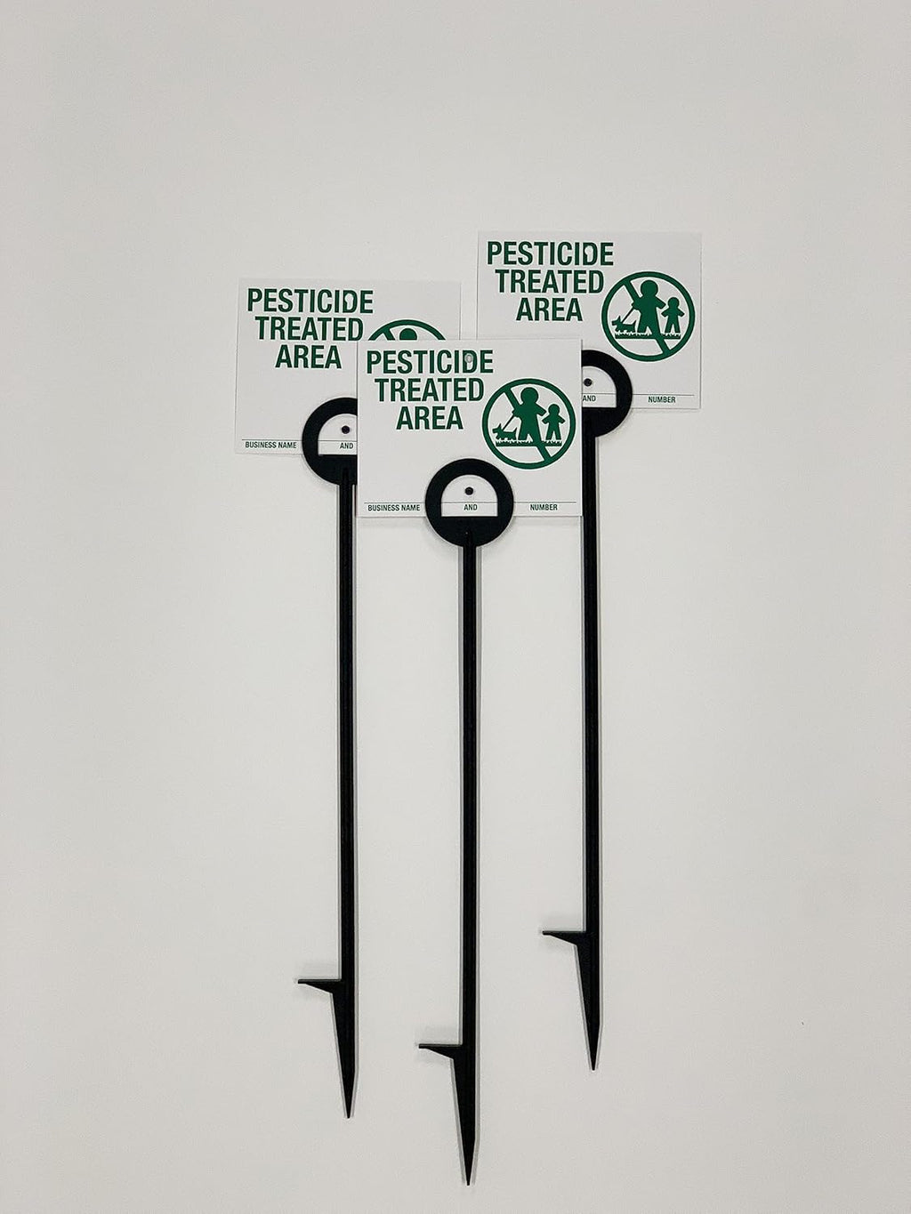 Lawn Treatment Application Stakes & NEW JERSEY Signs (Premium Style Stakes / 500 pc. Pack)