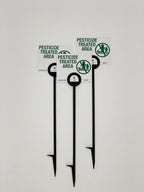 Lawn Treatment Application Stakes & NEW JERSEY Signs (Premium Style Stakes / 500 pc. Pack)