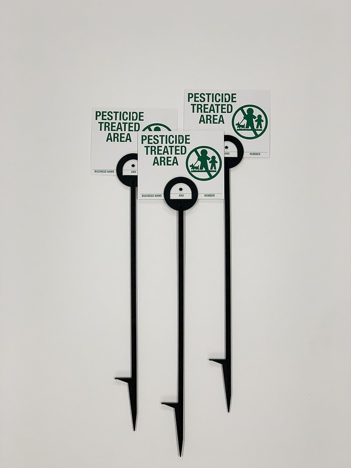 Lawn Treatment Application Stakes & NEW JERSEY Signs (Premium Style Stakes / 500 pc. Pack)