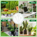 20 PCS Clear Plant Watering Globes,Plastic Self-Watering Bulbs,Self Watering Planter Insert Plant Accessories for Plants Indoor,Outdoor,Flowerpot,Home Garden(Large,Medium,Small)