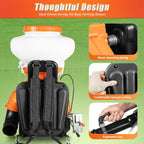 2-Stroke Backpack Fogger Agricultural 41.5CC Mister Duster Backpack 14L/3.7gal Gas Fogger Sprayer Blower 7500r/min