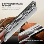 Machete with Sheath for Cutting Trees Heavy Duty, for Yard Work and for Bushcrafting Knife Sickle for Clearing Brush Garden Tools Construction Blade