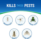 Cutter Backyard Bug Control Outdoor Fogger (12 Pack), Kills Mosquitoes, Fleas & Listed Ants, 16 fl Ounce