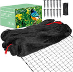 Bird Netting 50'x50 Hawk Net to Protect Chickens, Nylon 3/4" Mesh Poultry Netting for Chicken Coop Roof, Trellis Netting for Fruits Trees Plant