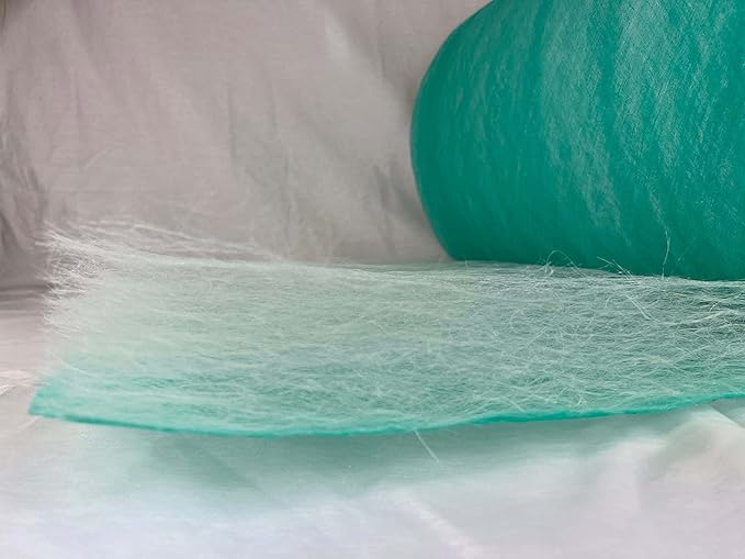 wioboy Paint Booth Exhaust Filter Roll, (40.5" x 300ft) 15 Gram Fiberglass Paint Arrestor for Spray Booth