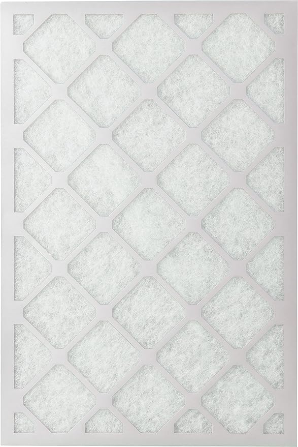 Nordic Pure 18x18x1 (Actual Size: 17 3/4 x 17 3/4 x 3/4) Poly Green MERV 6 AC Furnace Air Filters – Reduces Dust, Pollen, Pet Dander & Allergens – 4-Pack