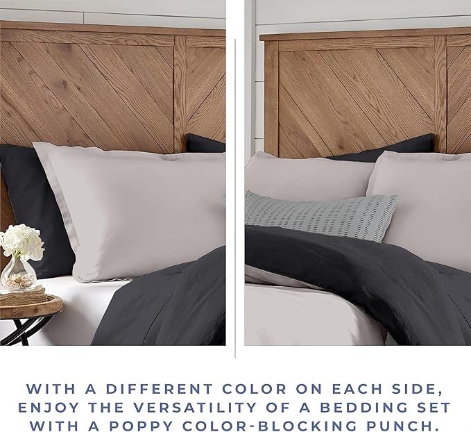 Kotton Culture 120"x120" 3 Pc Super King Plus/Super Oversize King Duvet Cover Set 100% Egyptian Cotton -600 TC Comforter Cover Zipper Closure & Corner Ties -Fits Only Extra Large Inserts -Blended Grey
