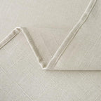 NLMUVW Square Linen Tablecloth 54 Inch Linen Textured Table Cloth Water Resistant Farmhouse Decorative Table Cover for Dining Kitchen Card Cafe, 54 x 54 Inch