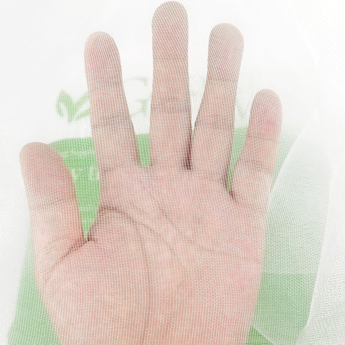 10x20Ft Mosquito Bug Insect Bird Fine Mesh Net Barrier Hunting Blind Garden Screen Netting for Protect Your Plant Fruits Flower