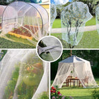 Fine Mesh Garden Netting for Protection, 10'x33' Vegetable Crop Covers Netting for Protect Fruits, Plants, Flowers, Greenhouse Cover Net, Patio Gazebo Screen Barrier
